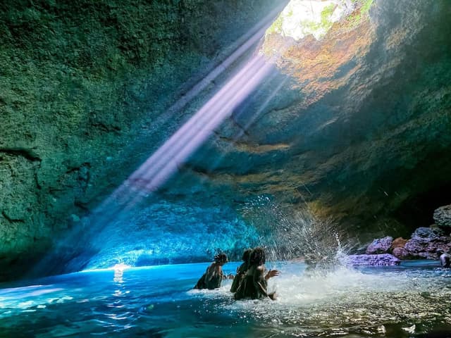 Blue Cave Tanna Tour